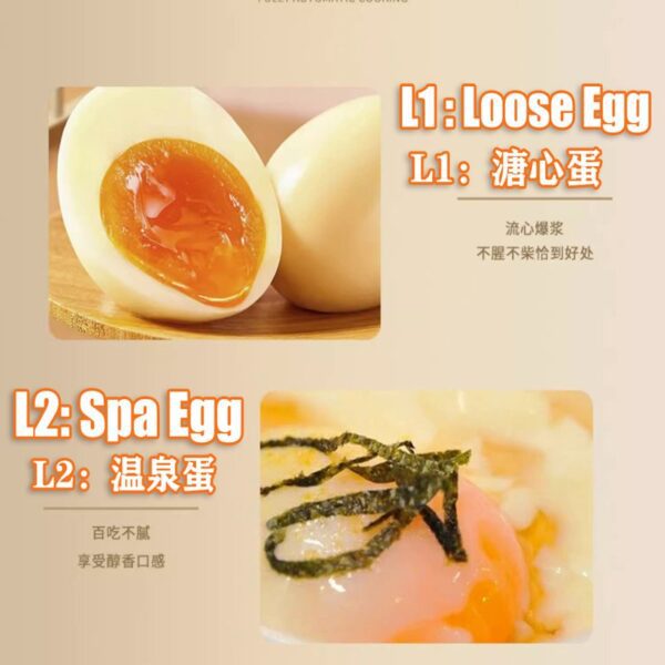 【SG STOCK】Electric Egg Boiler Automatic Egg cooker Breakfast Steamer Intelligent Egg Boiler Egg Poacher Soft Boiled Egg