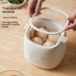 【SG STOCK】Electric Egg Boiler Automatic Egg cooker Breakfast Steamer Intelligent Egg Boiler Egg Poacher Soft Boiled Egg